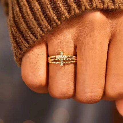 Bague « Croix Majesté »