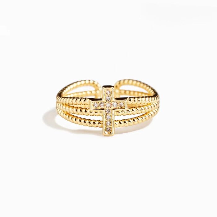 Bague « Croix Majesté »