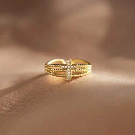 Bague « Croix Majesté »