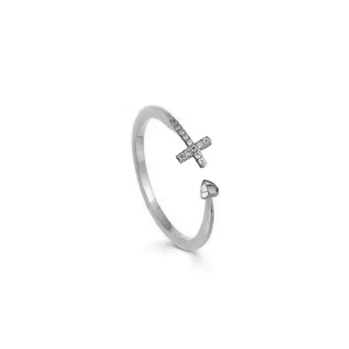 Bague « Croix Stellaire »