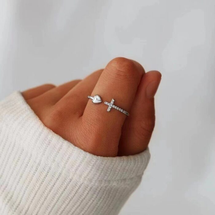 Bague « Croix Stellaire »