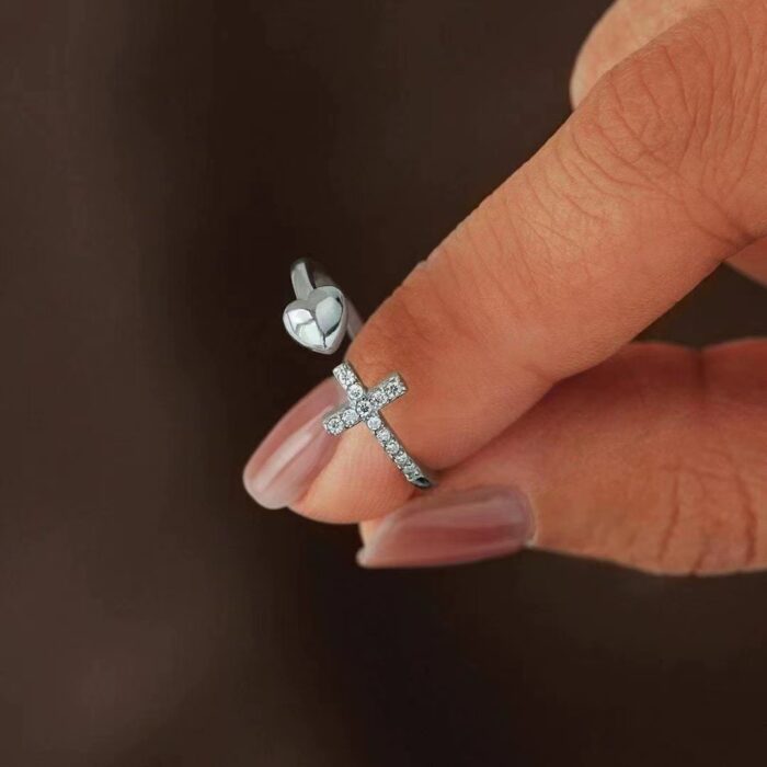 Bague « Croix Stellaire »