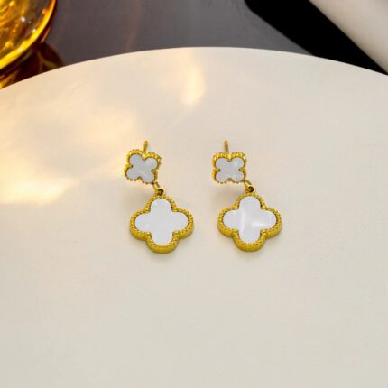 Boucles d’oreilles « Trèfle Éclatant »