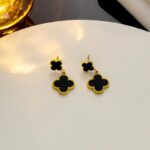 Boucles d’oreilles « Trèfle Éclatant »