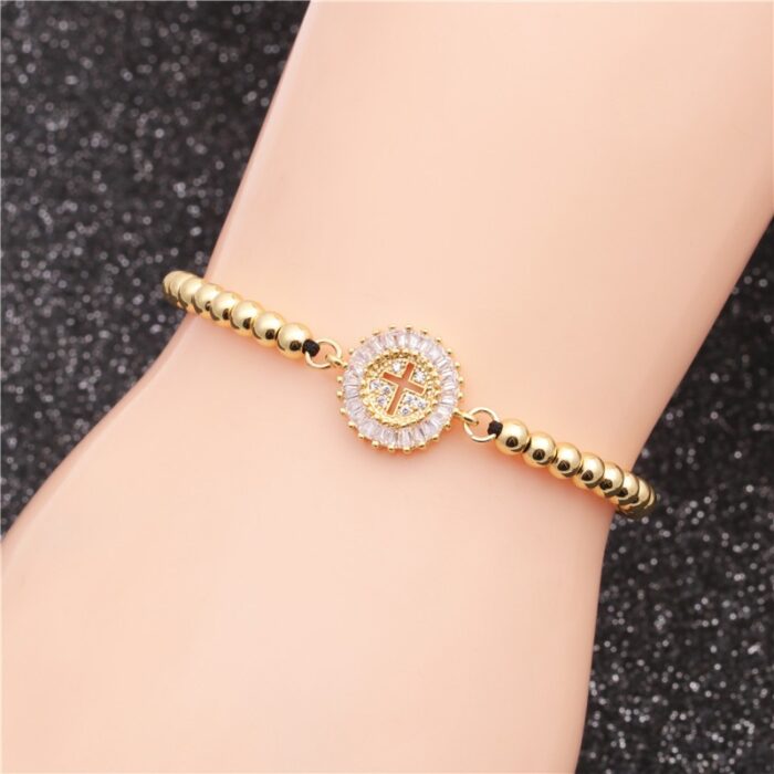 Bracelet « Croix Aurora »
