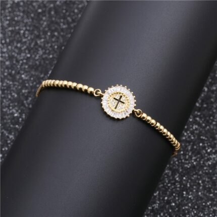 Bracelet « Croix Aurora »