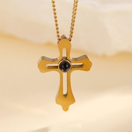 Collier « Croix Harmonie »