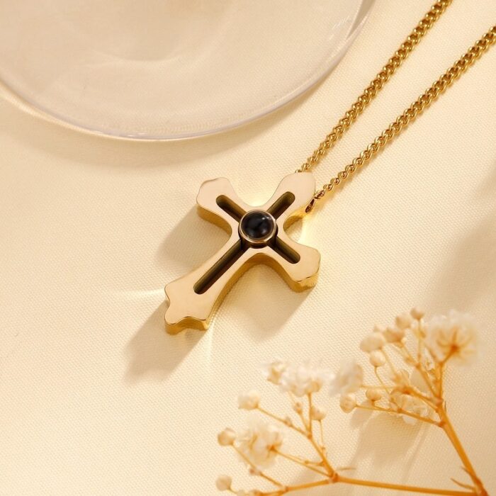 Collier « Croix Harmonie »