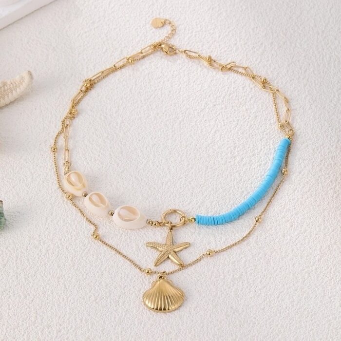 Collier « Éclats Marins »