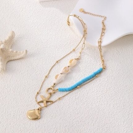 Collier « Éclats Marins »