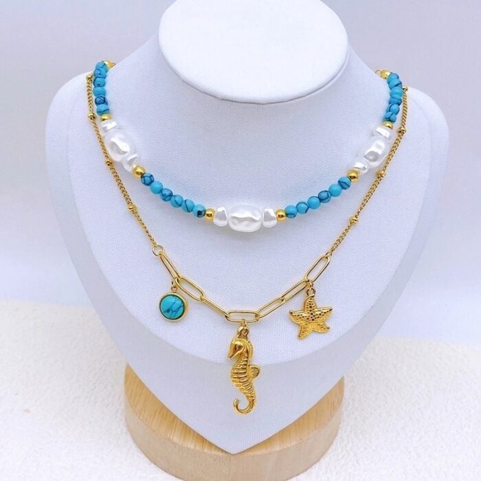 Collier « Évasion Marine »