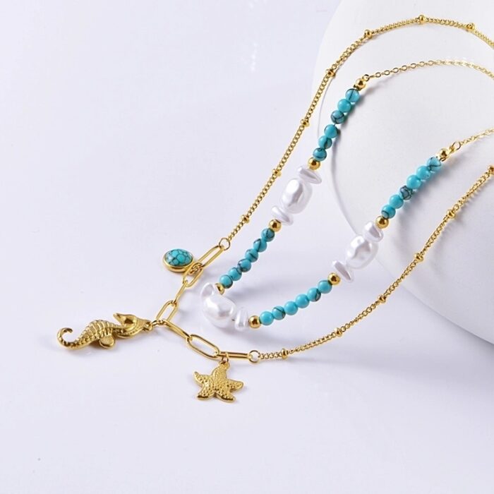 Collier « Évasion Marine »