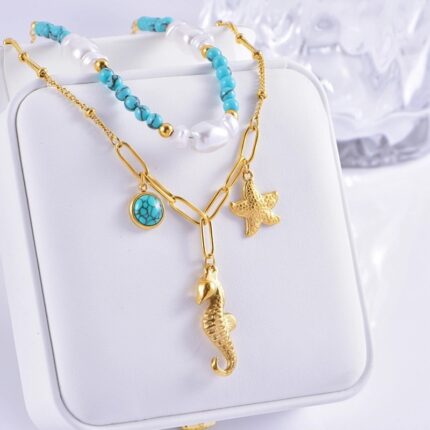 Collier « Évasion Marine »