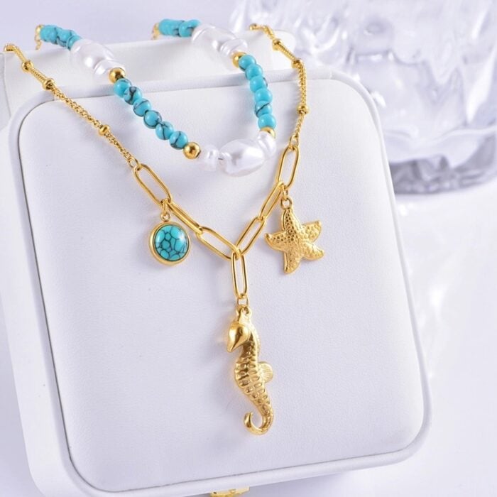 Collier « Évasion Marine »