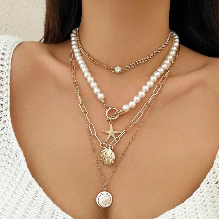 Collier « Marées d’Été »