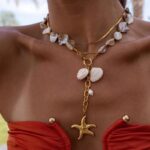 Collier « Sirène d’Or & Coquillages »