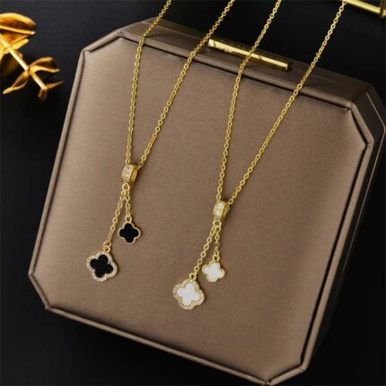 Collier « Trèfle Éclatant »
