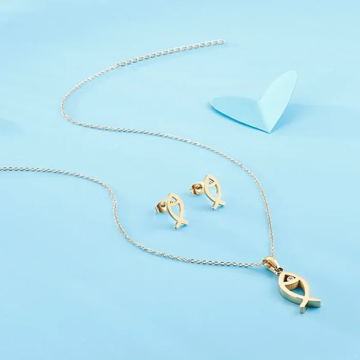 Parure « Poisson Vintage »