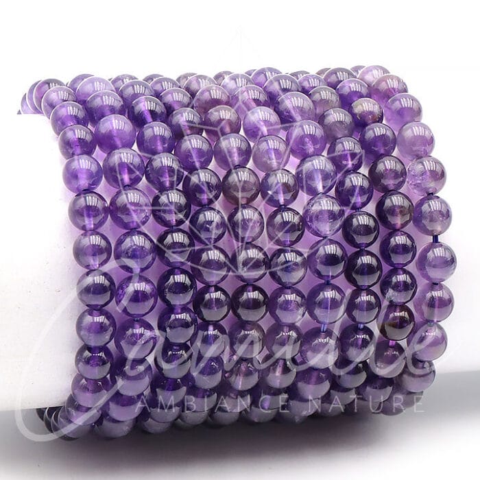 Bracelet Améthyste « Sérénité Pourpre »