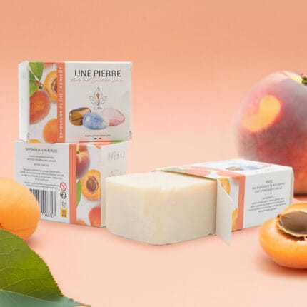 Savon Exfoliant Pêche Abricot & Pierre Naturelle